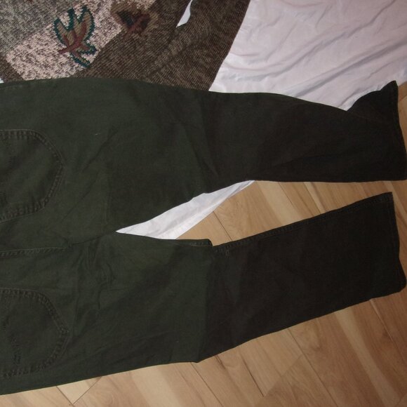 size 14 lee jeans womens pants denim fourteen green stretch jean - Picture 6 of 6